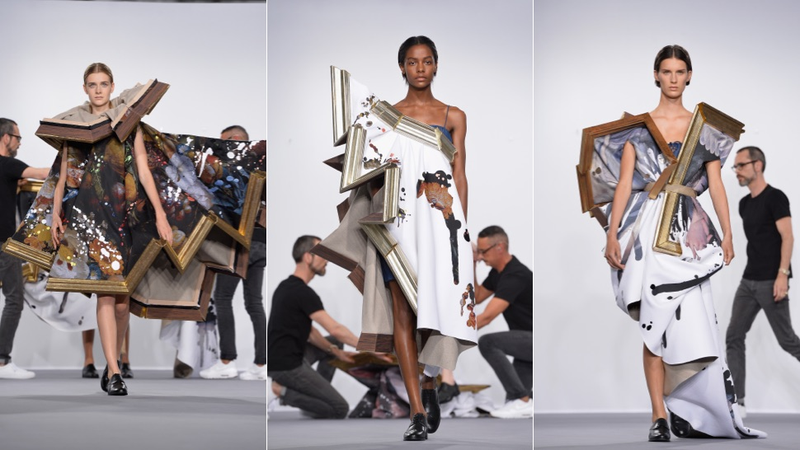 Illustration for article titled You Won't Wear These Viktor & Rolf Looks, But Go Ahead & Frame Them